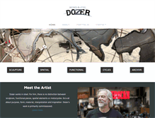 Tablet Screenshot of dozercyclestudio.com